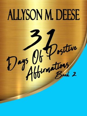 cover image of 31 Days of Positive Affirmations Book 2